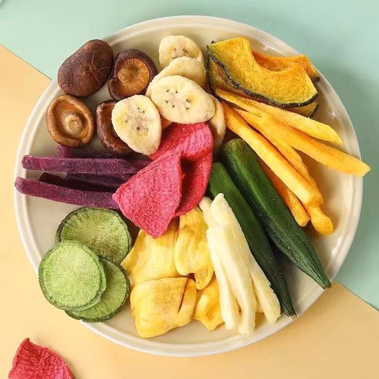 Mejor Ttn mayorista de frutas y verduras fritas al vacío, verduras secas de patata